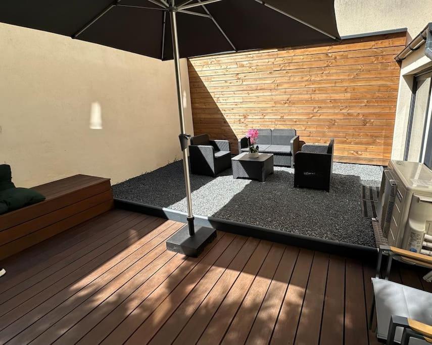 Le Briand Appartement 4Etoiles Nancy Thermal Cosy Avec Terrasse Wifi Eksteriør billede