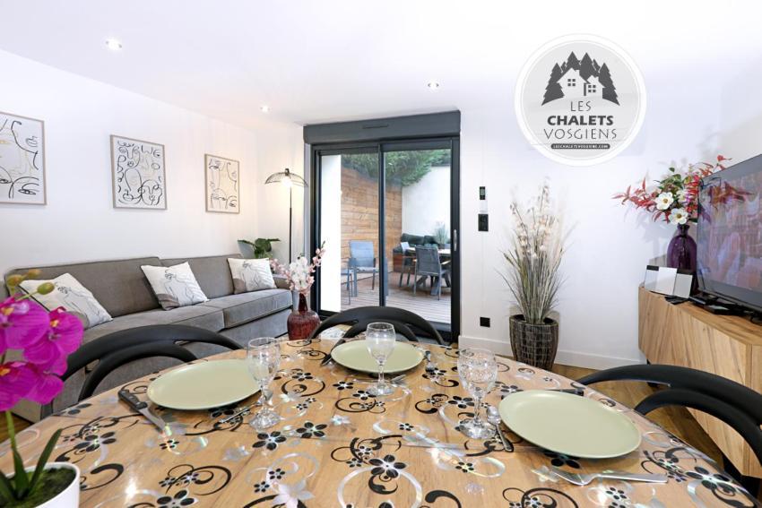 Le Briand Appartement 4Etoiles Nancy Thermal Cosy Avec Terrasse Wifi Eksteriør billede